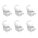 FYBROS Bloom 0.5Watt LED Bulb for Night White Bulb, Bedroom Lights for Night in Multicolor, LED Night Lamp for Bedroom, LED Bulbs for Home, Play And Plug Decorative Lamps for Bedroom