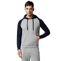 FYLTR Men39s Casual Colourblock Raglan Hoodie with