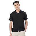 FYLTR Men39s Solid Rayon Casual Shirt with