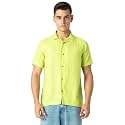 FYLTR Men39s Solid Rayon Casual Shirt with