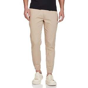 FYLTR Mens Taper Fit Stretch Cotton Joggers
