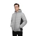 FYLTR Mens Puffer JacketContast Panel Standard