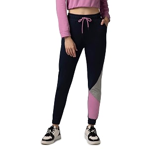 FYLTR Womens Winter Assymetric Colourblock Joggers with