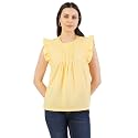 FYLTR Women39s Casual Fashion Top -Ruffled Collar