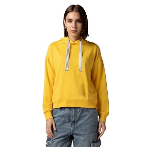FYLTR Womens Casual Hoodie with Stripe Tape