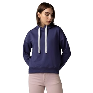 FYLTR Womens Casual Hoodie with Stripe Tape