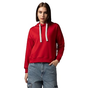 FYLTR Womens Casual Hoodie with Stripe Tape