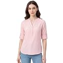 FYLTR Women39s Casual Roll -Up Sleeves Rayon