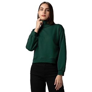 FYLTR Womens Drop Shoulder Boxy Fit Sweatshirt