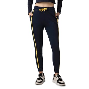 FYLTR Womens Joggers with Side Tape Detailing