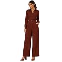 FYLTR Women39s Stretchable High Waist Wide-Leg Front