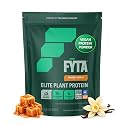 FYTA - Vanilla Protein Powder Plant Based with Better Taste &amp; Texture Than Whey Protein - Non-GMO &amp; Dairy Free Protein Powder Vegan for Women &amp; Men - Caramel Vanilla 630g