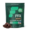 FYTA Vegan Protein Powder - Chocolate Plant Based Protein Powder with Better Taste & Texture Than Whey Protein - 30g Non-GMO & Dairy Free Protein Powder Vegan for Women & Men - Creamy Chocolate 630g