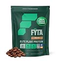 FYTA Vegan Protein Powder - Plant Based Protein Powder with Better Taste & Texture Than Whey Protein - 30g Non-GMO & Dairy Free Protein Powder Vegan - Protein Powder for Women & Men - Cafe Latte 630g