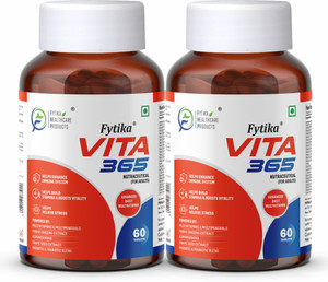 fytika vita 365 multivitamin with probiotics  supports immunity  gut health