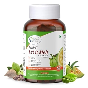 fytika let it melt weight management - 60 tabs  garcinia combogia green coffee triphala kali jeeri healthy weight support for men amp women net