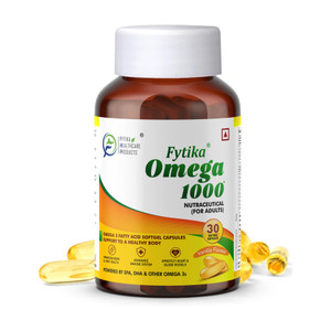 fytika omega 1000 for heart brain joint muscle support - 30 capsules