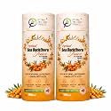 Fytika Sea Buckthorn Juice - 300 ML (PACK OF 2) | Pulp Concentrate Made for Your Total Body Care & Wellness | Rich in Vitamin C, Omega 3, 6, 7, 9 & Antioxidants | For Men & Women