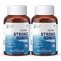 Fytika Strong Bones (Pack of 2) - 120 TABS | Calcium 1000mg + Vitamin D3 400IU Supplement with Magnesium, Zinc,Coper & Vitamin K2 for Complete Bone, Joint & Muscle Health - Women and Men