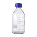 FZN Reagent Bottles Graduated Storage Borosilicate Glass Bottle with Blue Screw Cap (1000 ML) - Set of 1