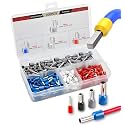G-ENERGY 200PCS Wire Ferrule Terminal Connector Kit