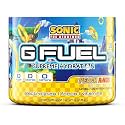 G Fuel Sonic's Peach Rings Supreme Hydration, Electrolyte Powder Mix for Energy &amp; Focus, Sugar and Caffeine Free Supplement with Essential Vitamins &amp; Minerals, Peach Rings Flavor, 3.4 oz - 30 Servings
