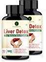 G GLOWSIK Liver Detox With Milk Thistle For Cleanse , Support & Detox Liver - 90 Capsules