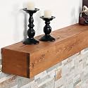 G GOOD GAIN Fireplace Mantel Handmade Distressed, 60x8x6inch, Rustic