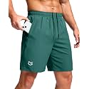G Gradual Men's Athletic Running Shorts with 2 Zipper Pockets 7"/ 5"/ 9"