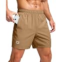 G Gradual Men's Athletic Running Shorts with 2 Zipper Pockets 7"/ 5"/ 9"