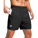 G Gradual Men's Athletic Running Shorts with 2 Zipper Pockets 7"/ 5"/ 9"