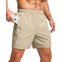 G Gradual Men's Athletic Running Shorts with 2 Zipper Pockets 7"/ 5"/ 9"