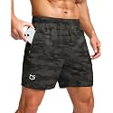 G Gradual Men's Athletic Running Shorts with 2 Zipper Pockets 7"/ 5"/ 9"