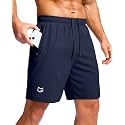 G Gradual Men's Athletic Running Shorts with 2 Zipper Pockets 7"/ 5"/ 9"