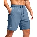 G Gradual Men's Athletic Running Shorts with 2 Zipper Pockets 7"/ 5"/ 9"