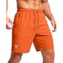 G Gradual Men's Athletic Running Shorts with 2 Zipper Pockets 7"/ 5"/ 9"