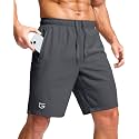 G Gradual Men's Athletic Running Shorts with 2 Zipper Pockets 7"/ 5"/ 9"