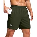 G Gradual Men's Athletic Running Shorts with 2 Zipper Pockets 7"/ 5"/ 9"