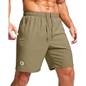 G Gradual Men's Athletic Running Shorts with 2 Zipper Pockets 7"/ 5"/ 9"