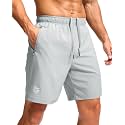 G Gradual Men's Athletic Running Shorts with 2 Zipper Pockets 7"/ 5"/ 9"
