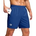 G Gradual Men's Athletic Running Shorts with 2 Zipper Pockets 7"/ 5"/ 9"