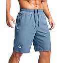 G Gradual Men's Athletic Running Shorts with 2 Zipper Pockets 7"/ 5"/ 9"
