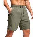 G Gradual Men's Athletic Running Shorts with 2 Zipper Pockets 7"/ 5"/ 9"