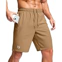 G Gradual Men's Athletic Running Shorts with 2 Zipper Pockets 7"/ 5"/ 9"