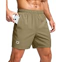 G Gradual Men's Athletic Running Shorts with 2 Zipper Pockets 7"/ 5"/ 9"