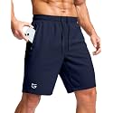 G Gradual Men's Athletic Running Shorts with 2 Zipper Pockets 7"/ 5"/ 9"