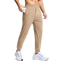 G Gradual Men's Golf Joggers Pants with Zipper Pockets Stretch Sweatpants