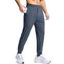 G Gradual Men's Golf Joggers Pants with Zipper Pockets Stretch Sweatpants