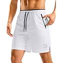 G Gradual Men39s Gym Workout Shorts Zipper
