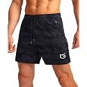 G Gradual Men39s Gym Workout Shorts Zipper